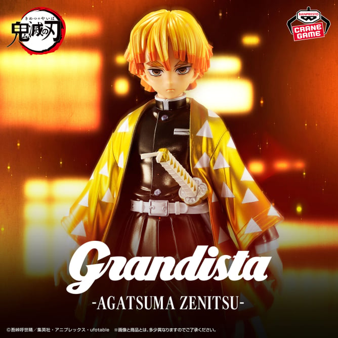Kimetsu/Demon Slayer - Agatsuma Zenitsu version sin brillo (Grandista) - Nuevo OB