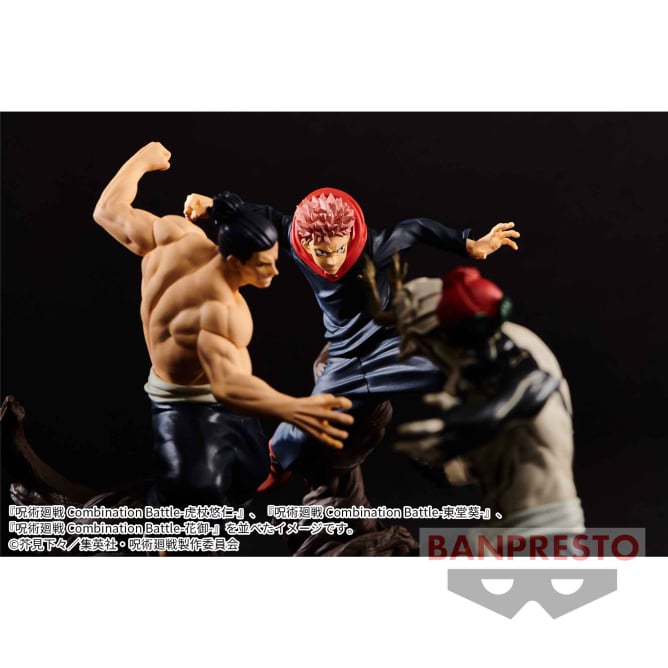 Jujutsu Kaisen - Pack Itadori & Todo vs Hanami (3 figuras Combination Battle) - Nuevo OB