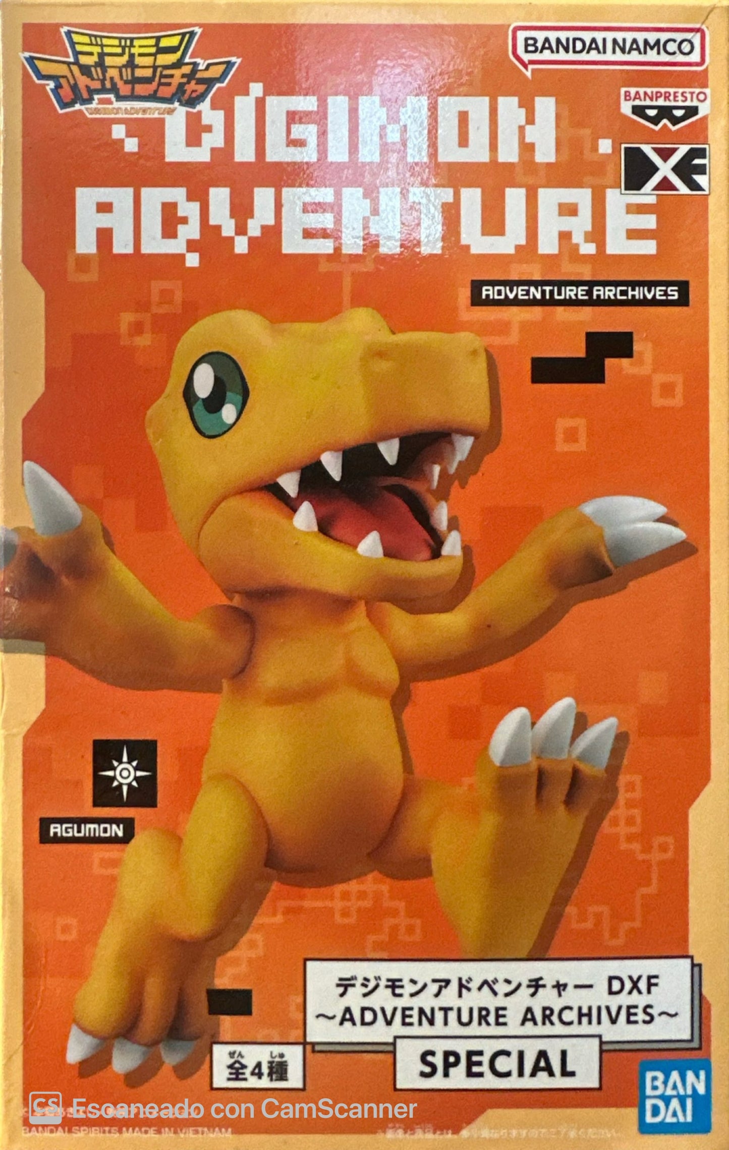 Digimon - Agumon (Adventures Archives) - Nuevo OB