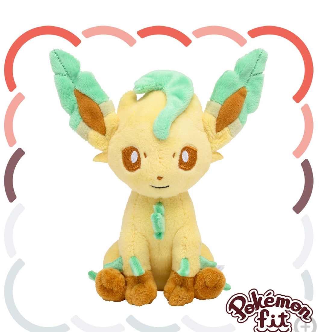 Stock - Pokemon Fit (Peluche) - N°470/Leafeon - Nuevo (1540)