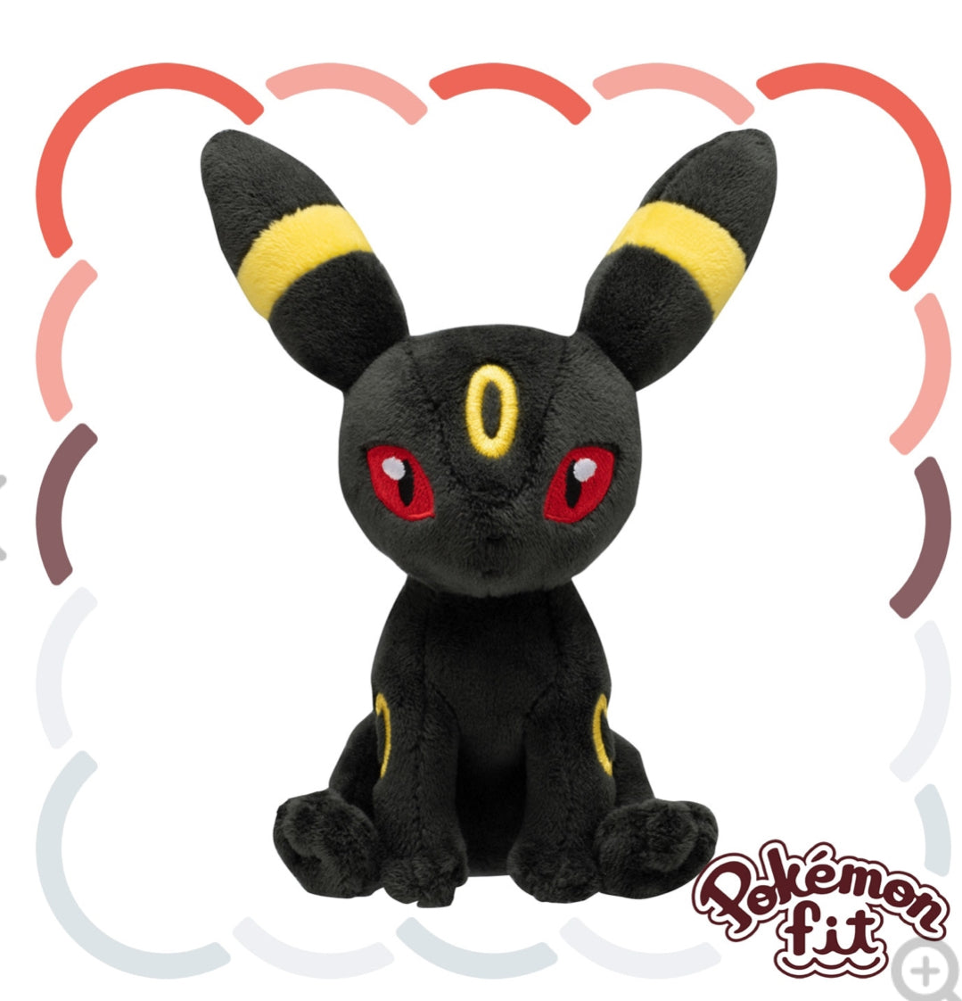 Stock - Pokemon Fit (Peluche) - N°197/Umbreon - Nuevo (1540)
