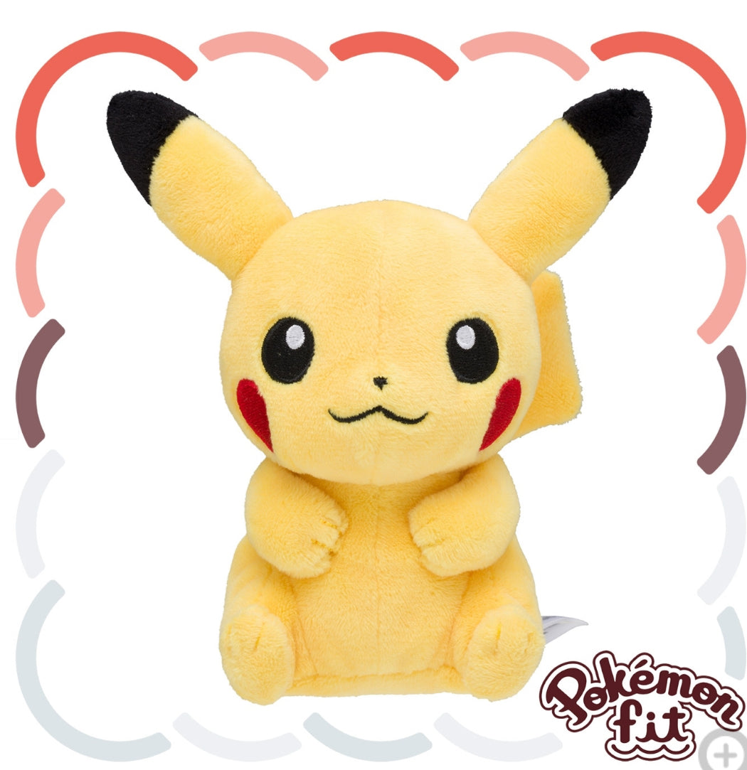 Stock - Pokemon Fit (Peluche) - N°25/Pikachu - Nuevo(1540)