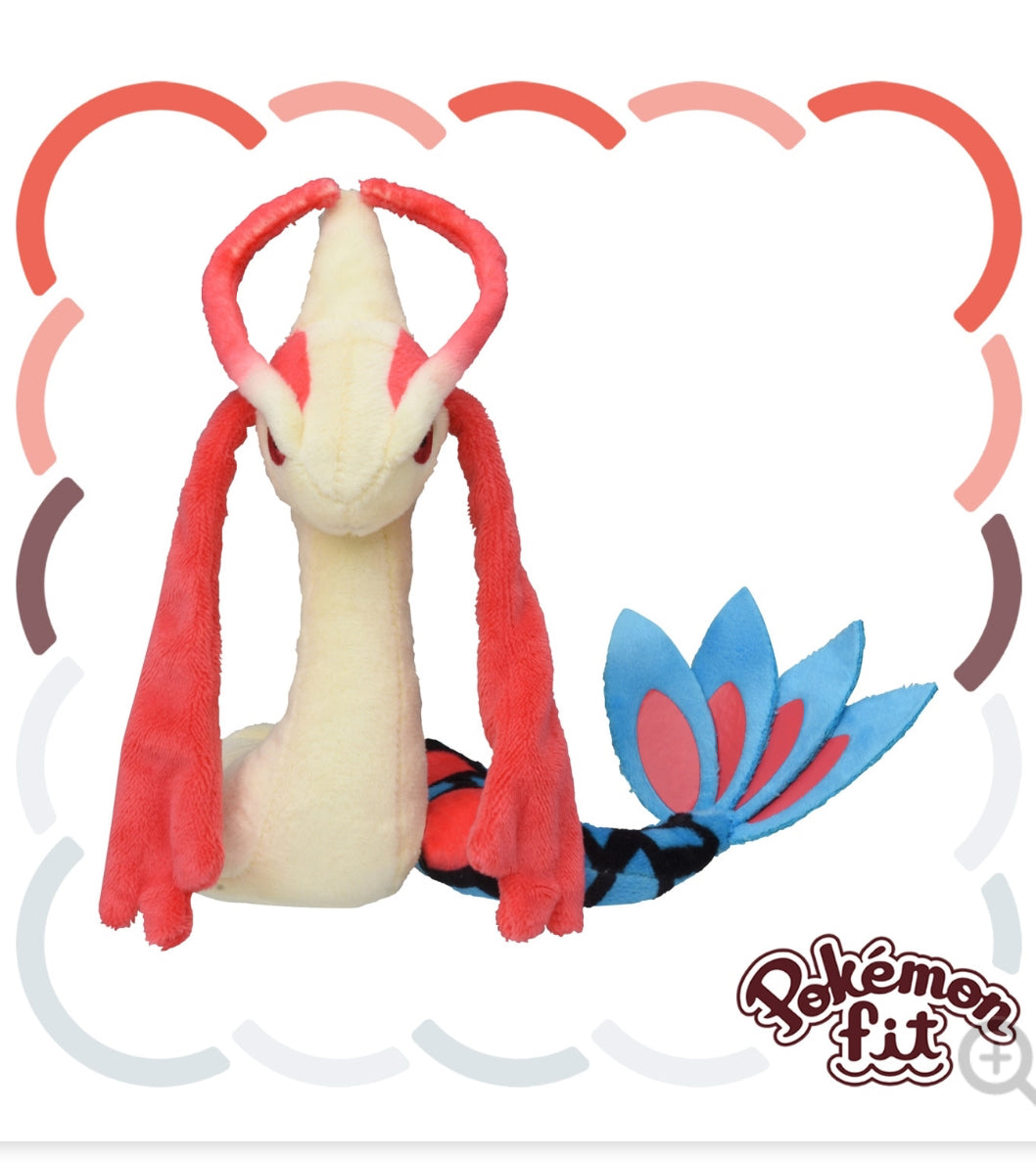 Stock - Pokemon Fit (Peluche) - N°350/Milotic - Nuevo(1540)