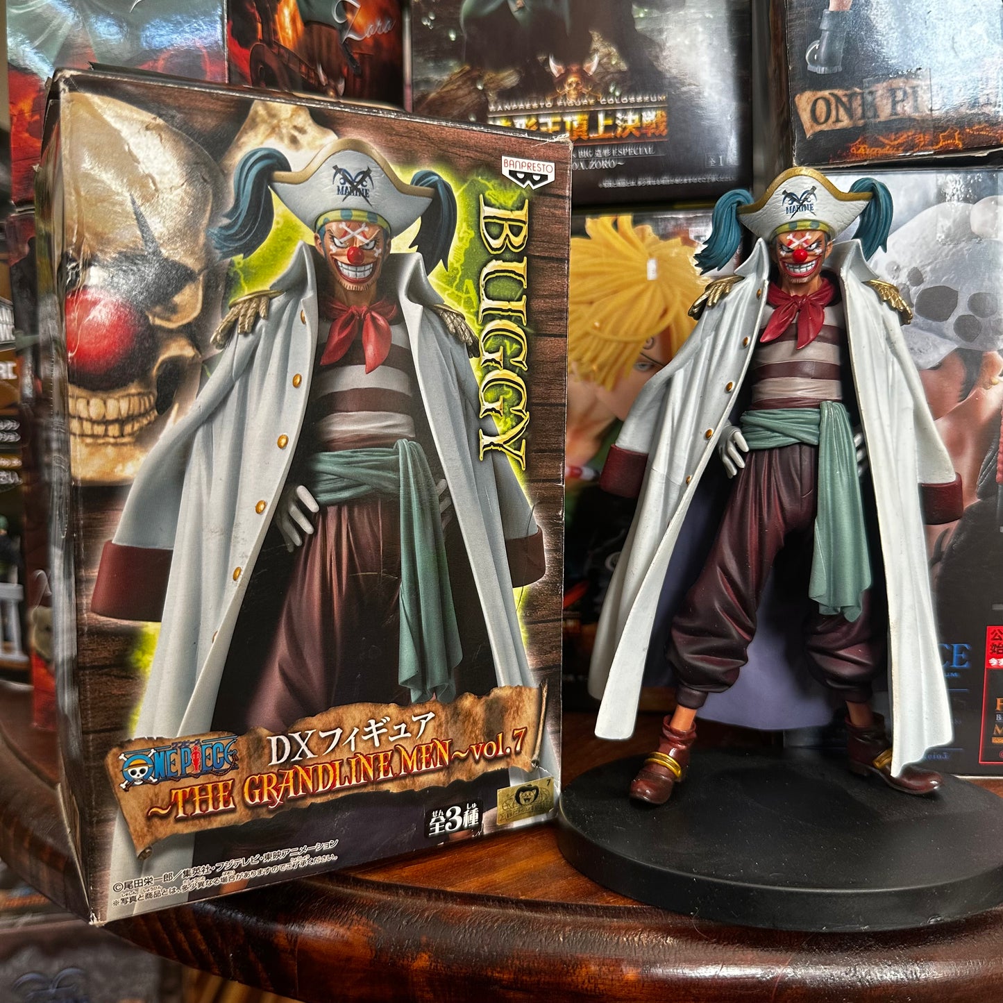 One Piece - Buggy (The Grandline Men Vol.7) - Expuesto