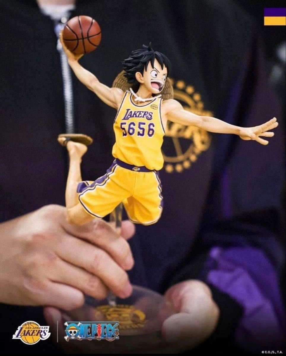 One Piece - Monkey D Luffy / NBA Lakers (Master Star Piece) - Nuevo