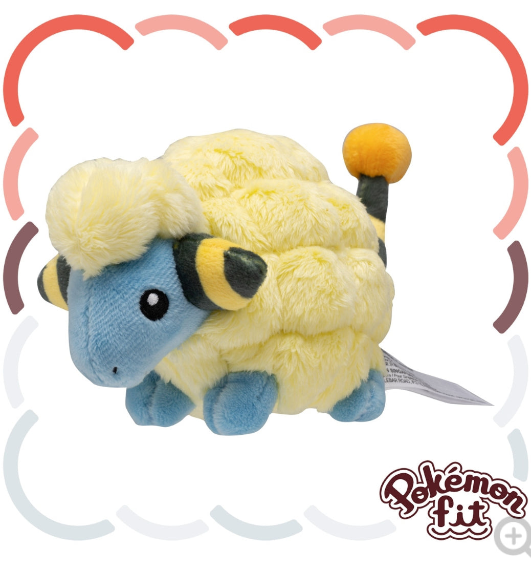 Stock - Pokemon Fit (Peluche) - N°179/Mareep - Nuevo