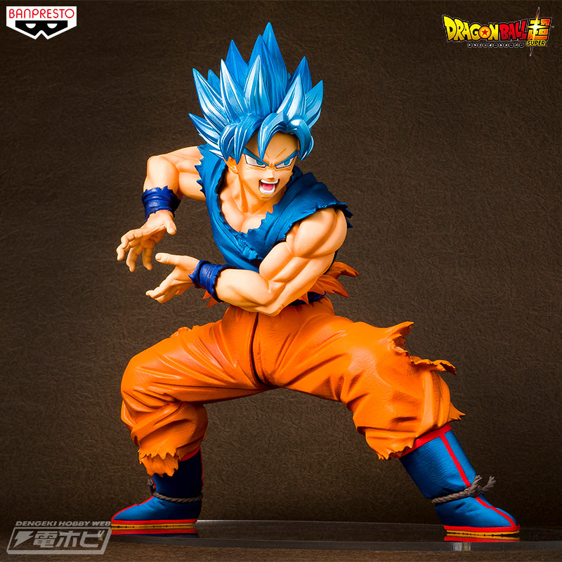 Dragon Ball Super - Goku blue Kaioken (Maximatic) - Nuevo OB