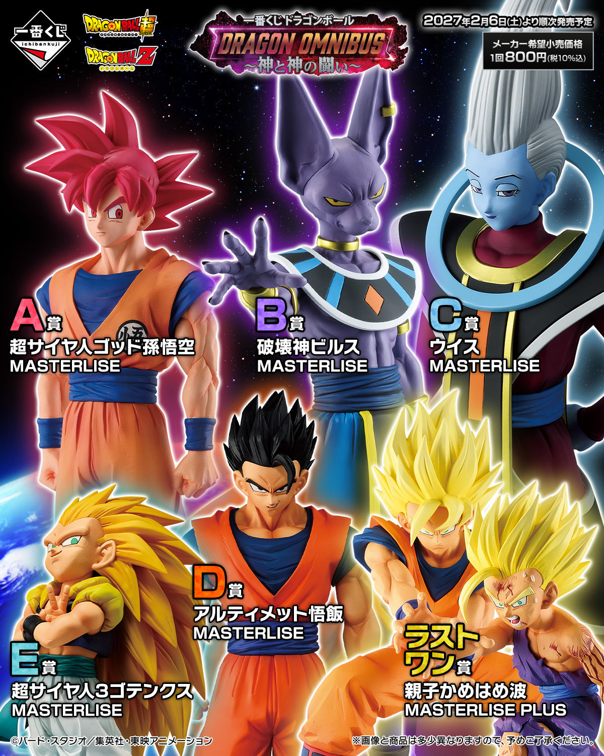 [Preventa Ichiban 2027 Marzo] - Dragon Ball Super - Wiss (Ichiban Sho, Premio C, Masterlise)