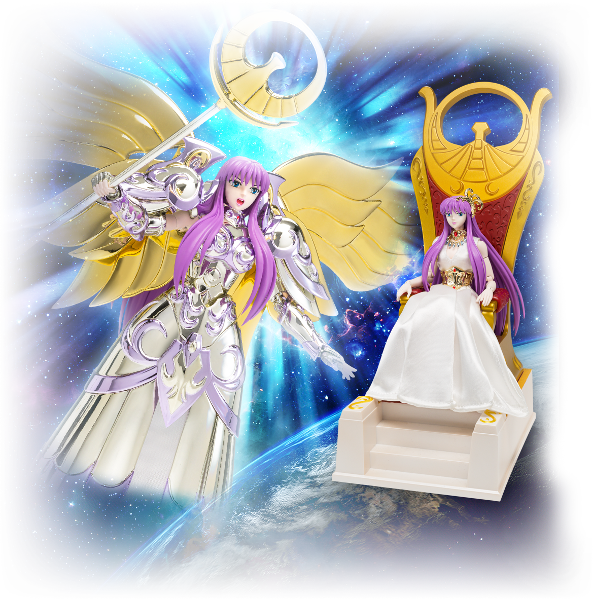Saint Seiya - Myth Cloth EX - Athena & Kido Saori - Pedido