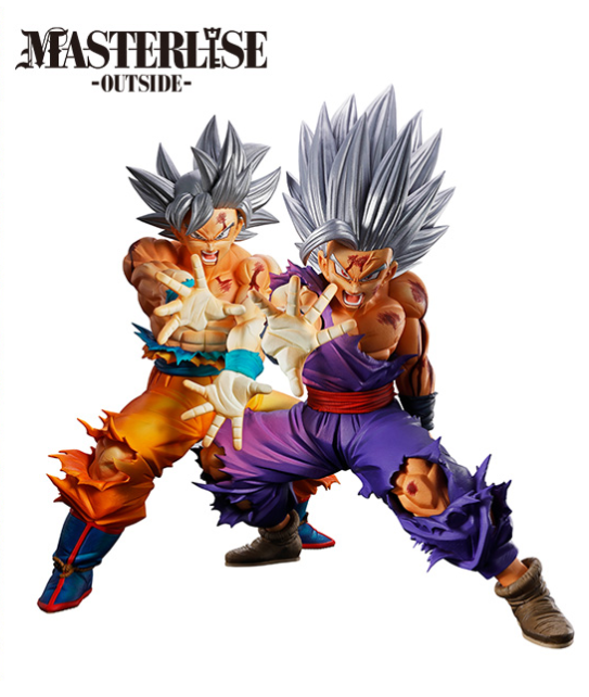 Preventa - Dragon Ball - Goku Ultras Instinto/UI & Gohan Beast/Bestia (Ichiban Kuji Masterlise Outside) - Nuevo OB
