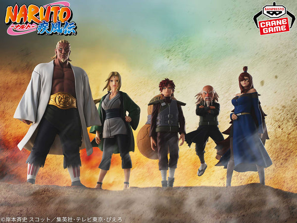 Preventa - Naruto Shippuden - 5 Kages - Nuevo OB
