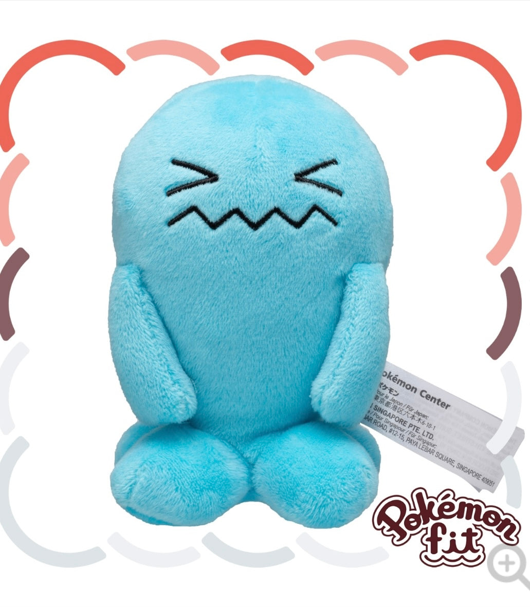 Stock - Pokemon Fit (Peluche) - N°202/Wobbuffet - Nuevo(1540)