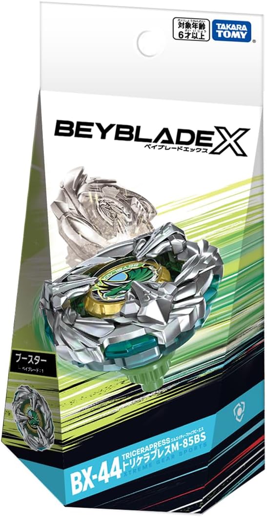 Beyblade X - BX-44 Tricerapress M-85BS - Version Japonesa