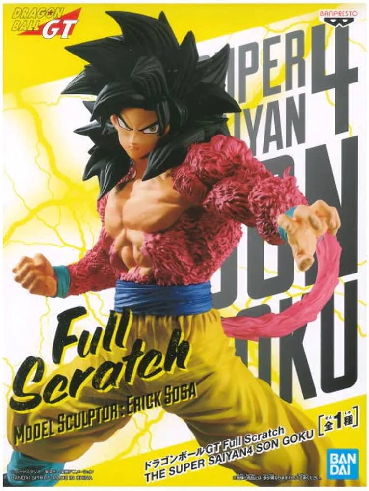 Dragon Ball GT - Goku ssj4 (Full Scratch) - Nuevo OB