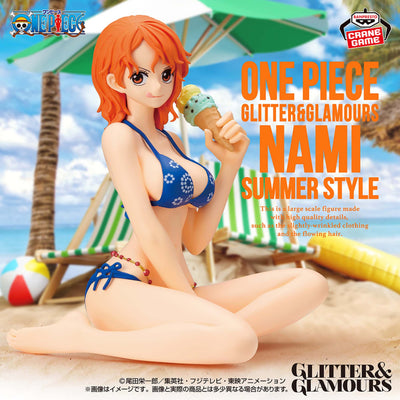 One Piece - Nami Summer Style (Glitter & Glamours) - Nuevo OB
