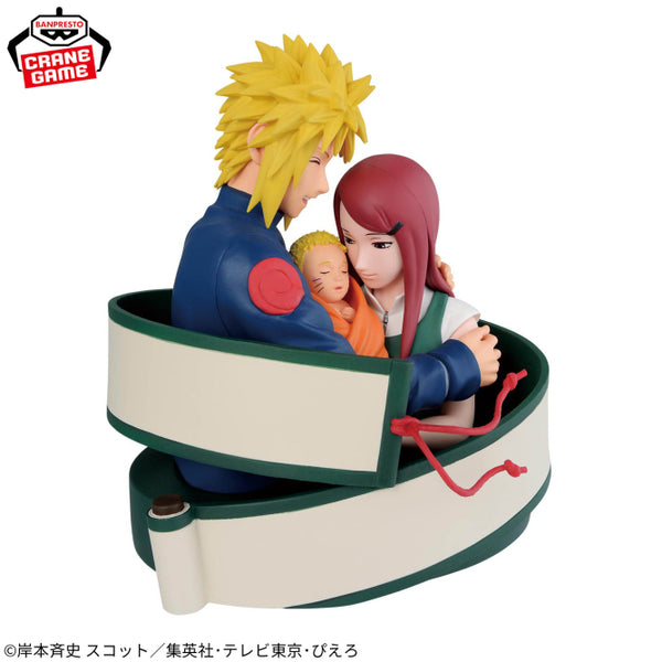 Dragon Ball Z - Minato & Naruto & Kushina (Naruto 72 Series 53) - Nuevo OB
