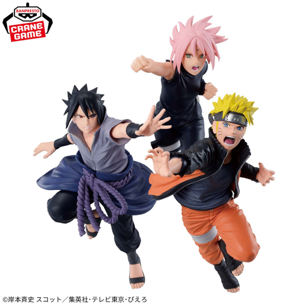 [Preventa Octubre] Naruto Shippuden - Naruto, Sasuke & Sakura (Vibration Stars) - Nuevo OB