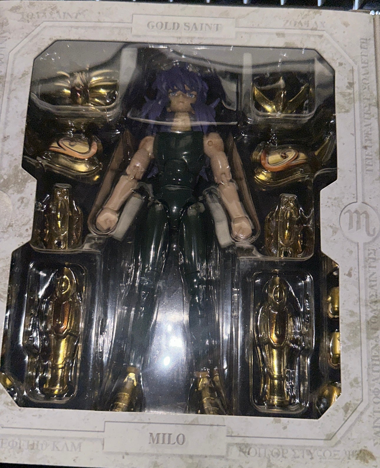 Saint Seiya - Myth Cloth - Milo de Escorpión - Usado