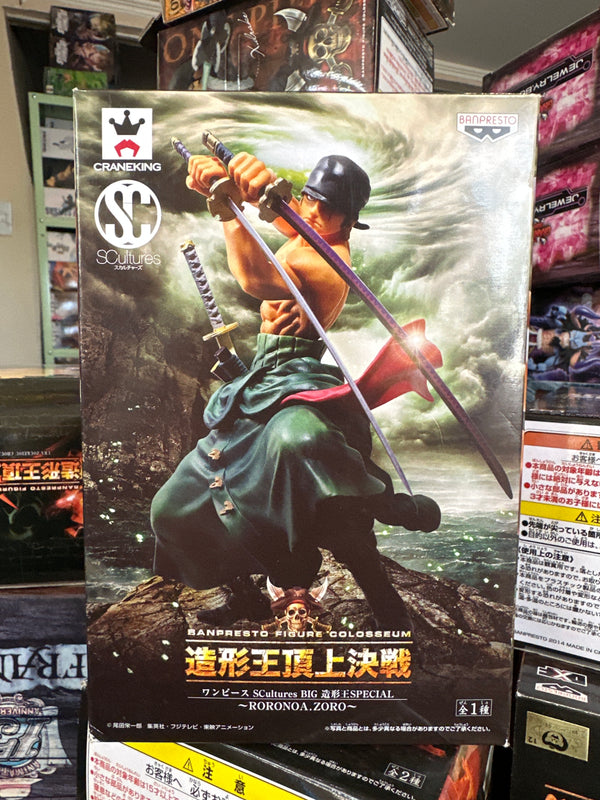 One Piece - Roronoa Zoro (SCulture BIG SPECIAL) - Nuevo OB