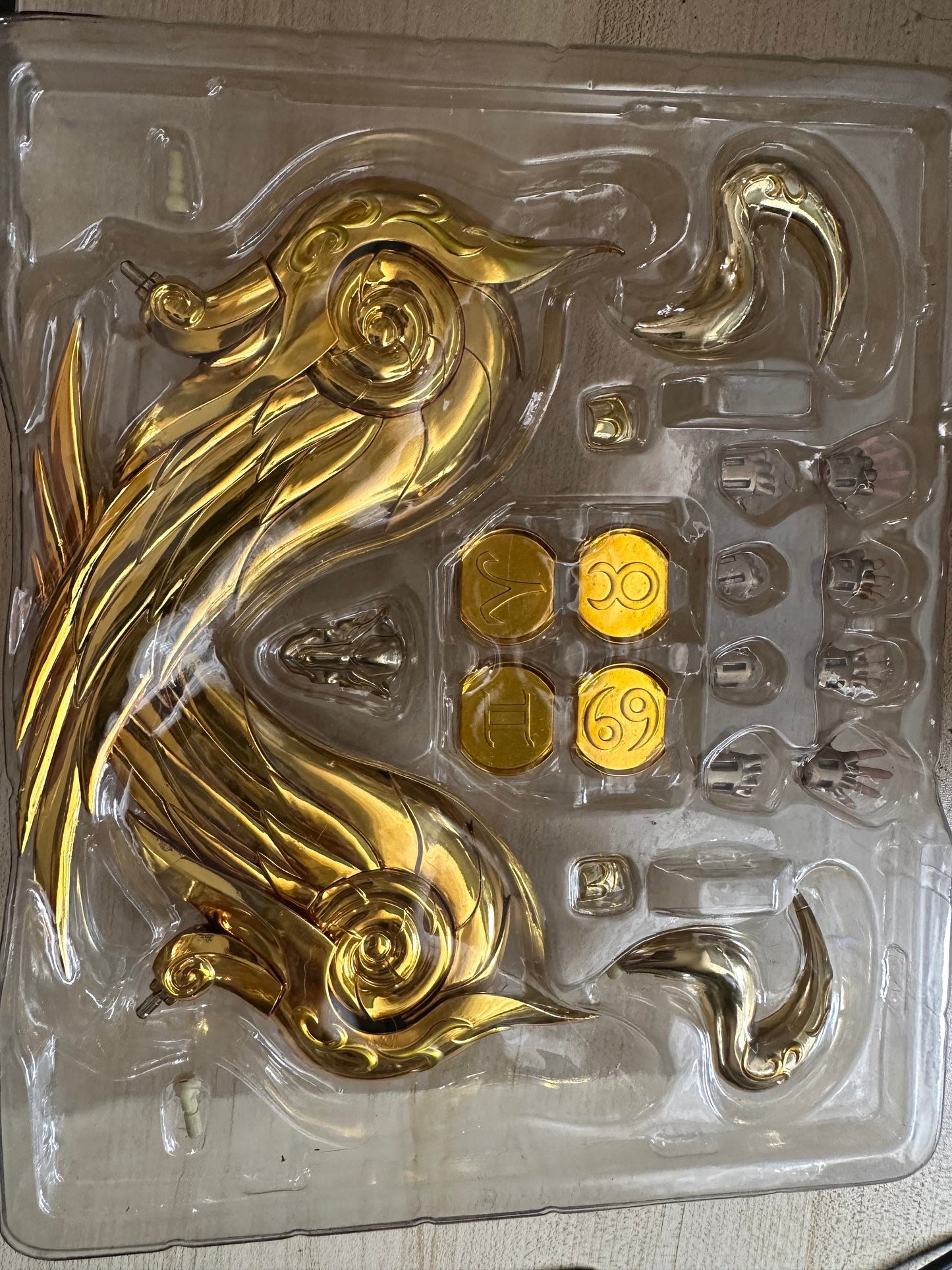 Saint Seiya - Myth Cloth EX SOG - Mu de Aries (pieza faltante)