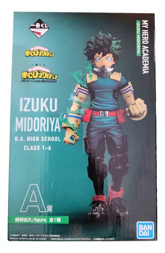 Boku no hero -  Izuku Midoriya (Ichiban Kuji, Premio A) - Nuevo Open Box