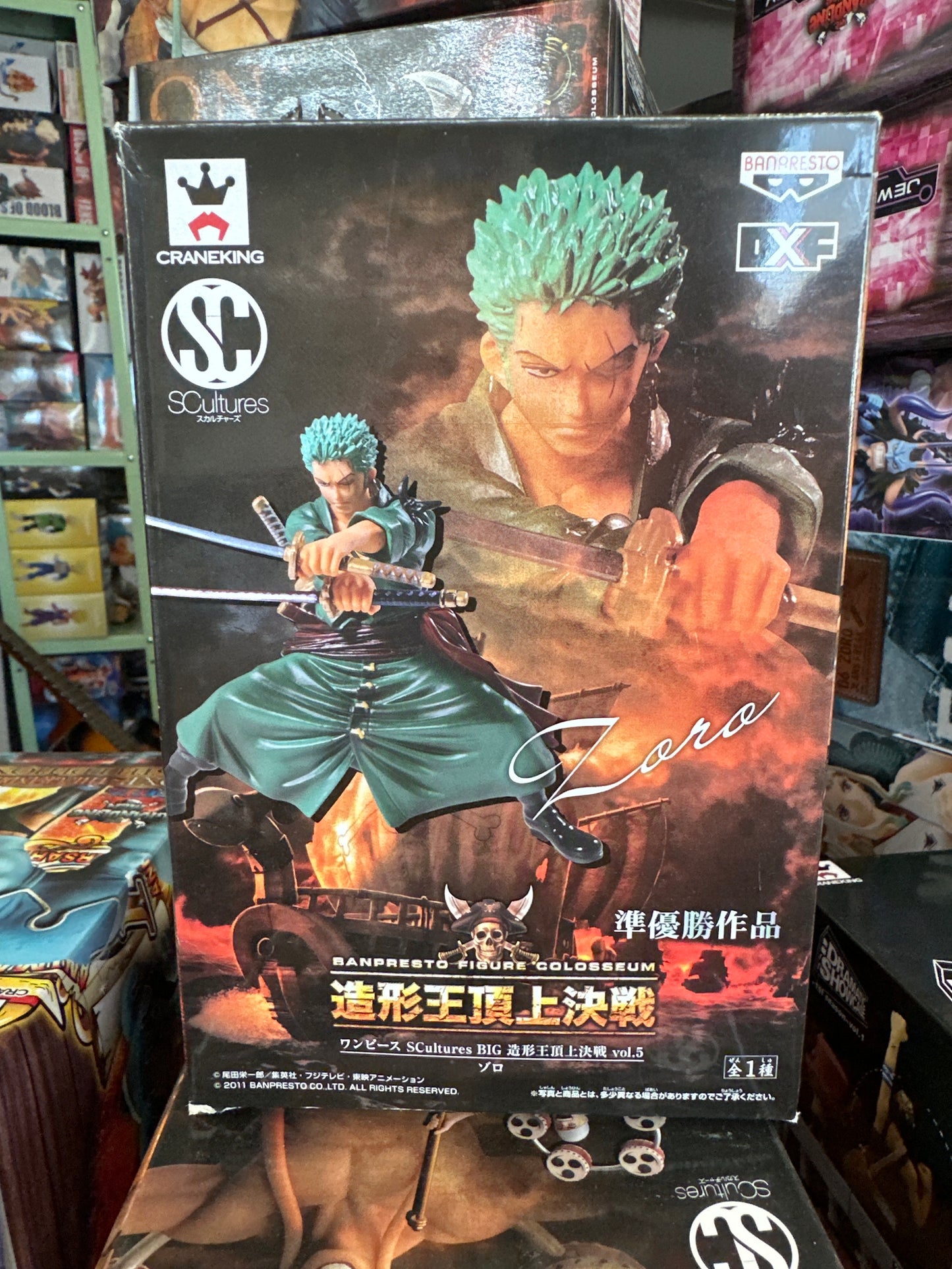 One Piece - Roronoa Zoro (SCulture BIG V5) - Nuevo OB