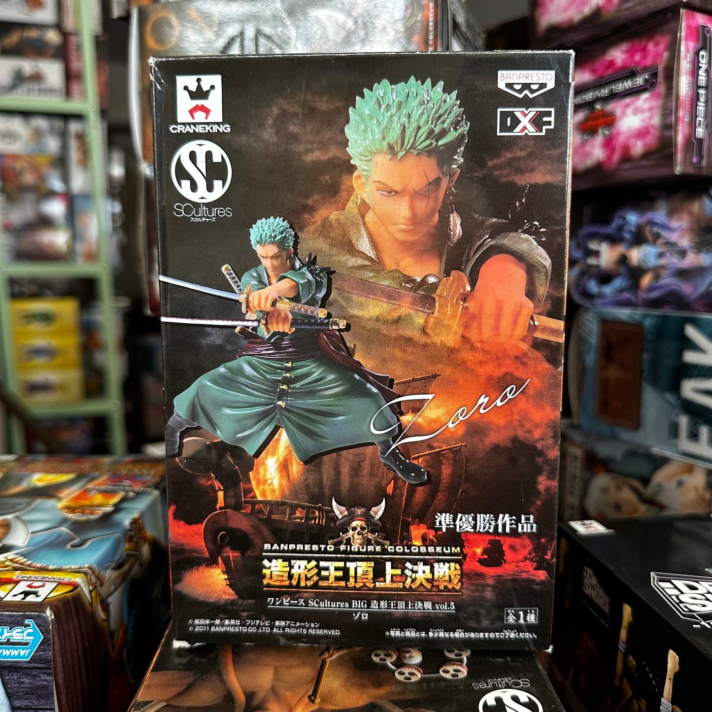 One Piece - Roronoa Zoro (SCulture BIG V5) - Nuevo OB