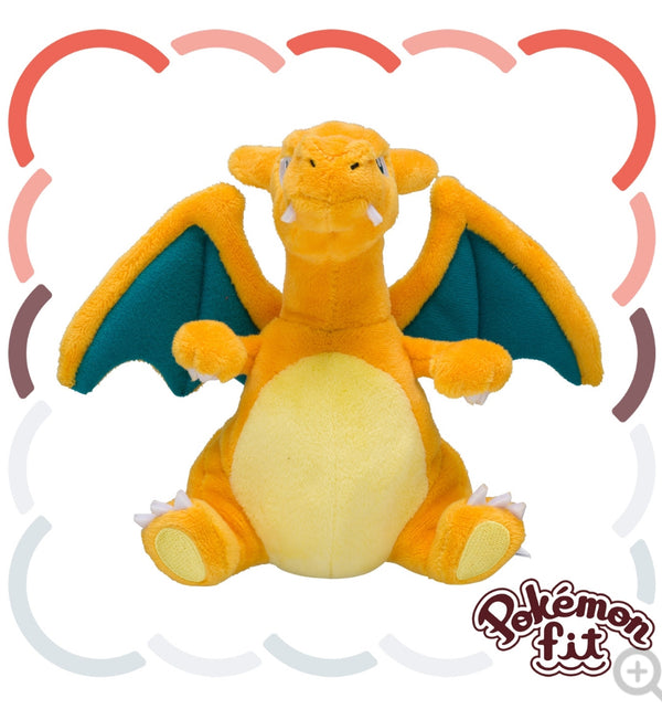 Stock - Pokemon Fit (Peluche) - N°6/Charizard - Nuevo