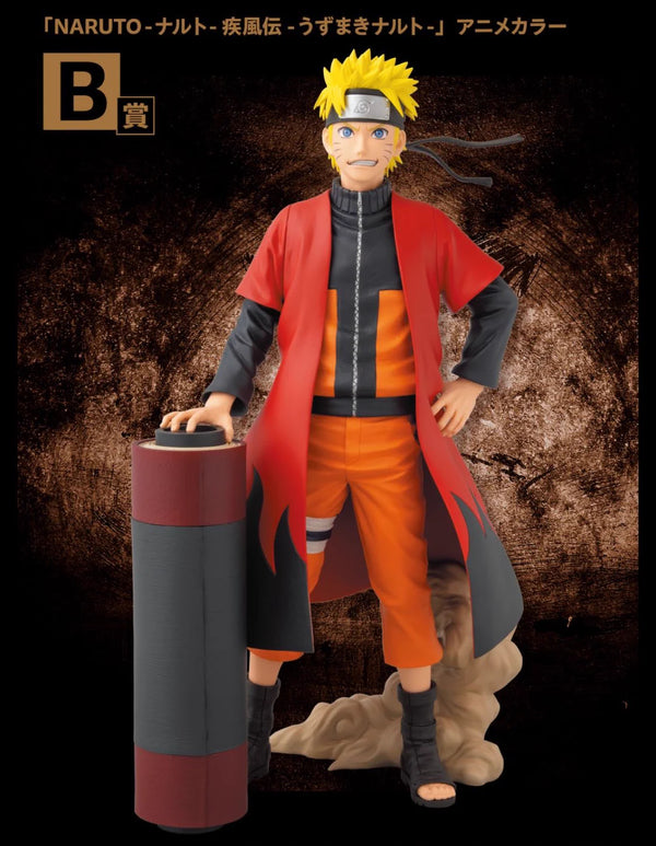 [Preventa 2027 Marzo] - Naruto Shippuden - Uzumaki Naruto Sennin Mode / Sage Mode (Premio B, Anime Color, Banprekuji, 30cm) - Nuevo Sellado (Copia)