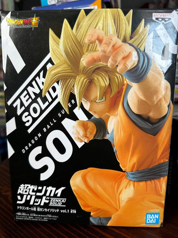 Dragon Ball Super - Goku ssj (Super Zenkai Solid) - Nuevo OB
