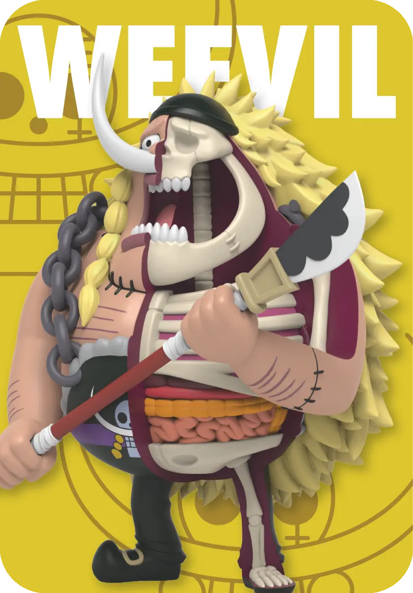 One Piece Blind Box - Hidden Dissectibles - Shichibukai