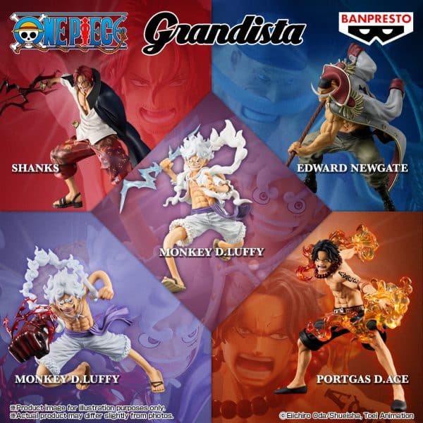 One Piece - Monkey D Luffy Gear 5th (Grandista Special Edition) - Nuevo