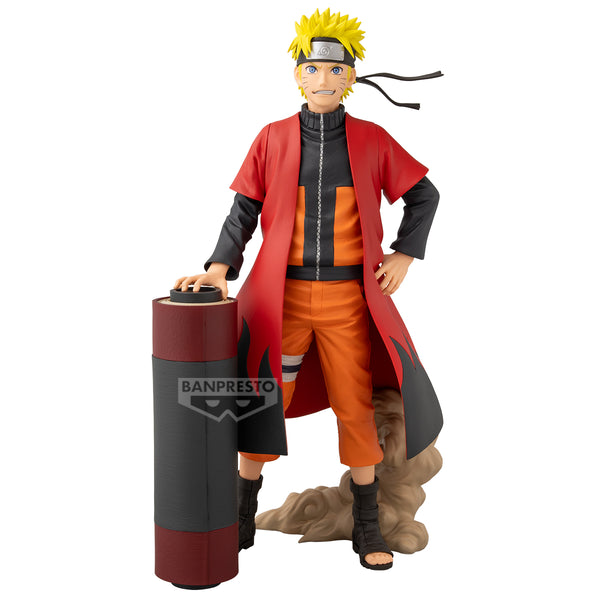 [Preventa 2027 Marzo] - Naruto Shippuden - Uzumaki Naruto Sennin Mode / Sage Mode (Anime Color, Banprekuji, 30cm) - Nuevo Sellado (Copia)