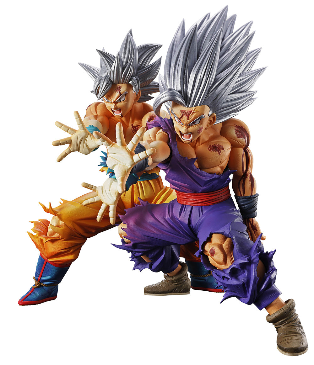 Preventa - Dragon Ball - Goku Ultras Instinto/UI & Gohan Beast/Bestia (Ichiban Kuji Masterlise Outside) - Nuevo OB