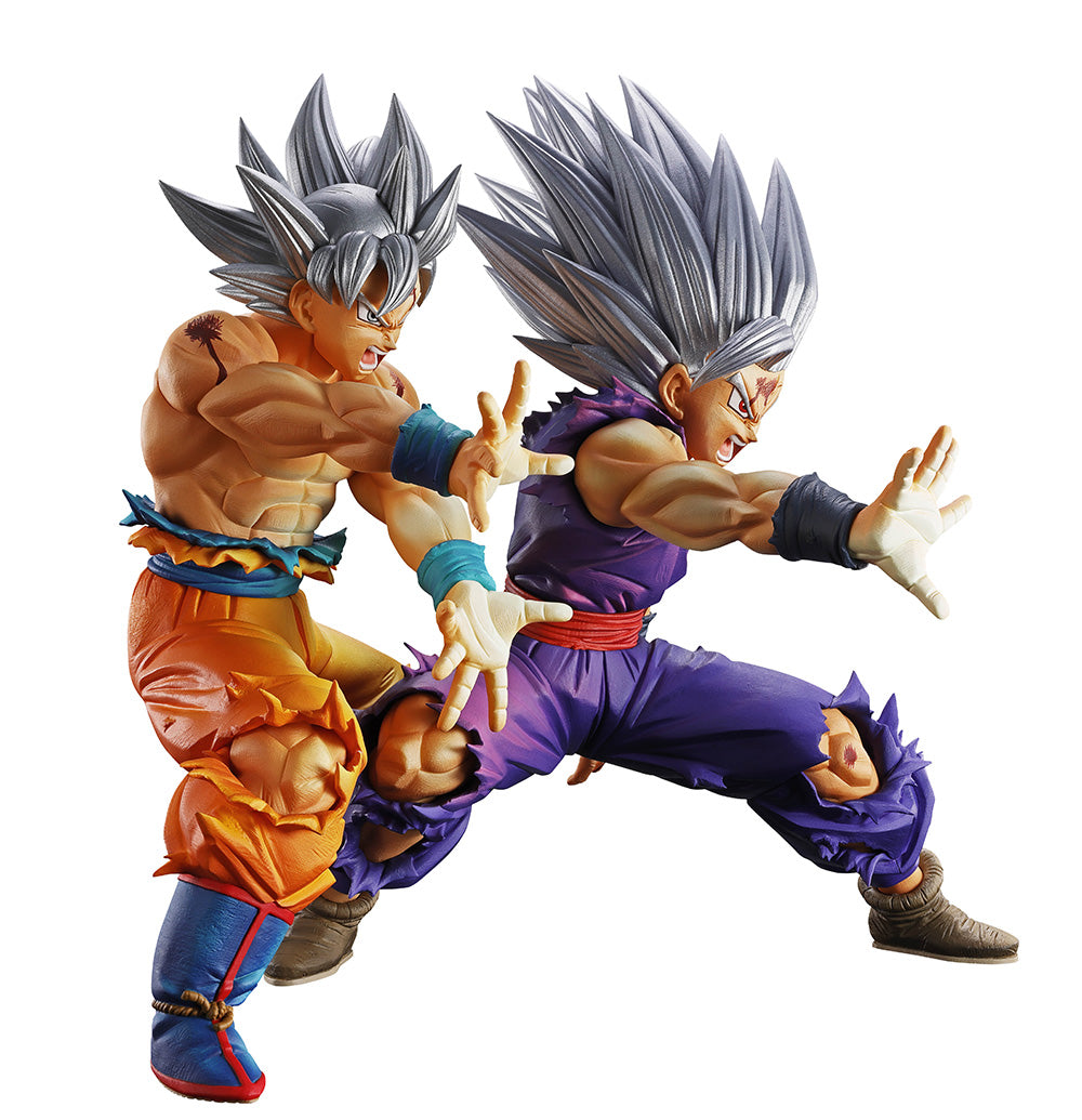 Preventa - Dragon Ball - Goku Ultras Instinto/UI & Gohan Beast/Bestia (Ichiban Kuji Masterlise Outside) - Nuevo OB