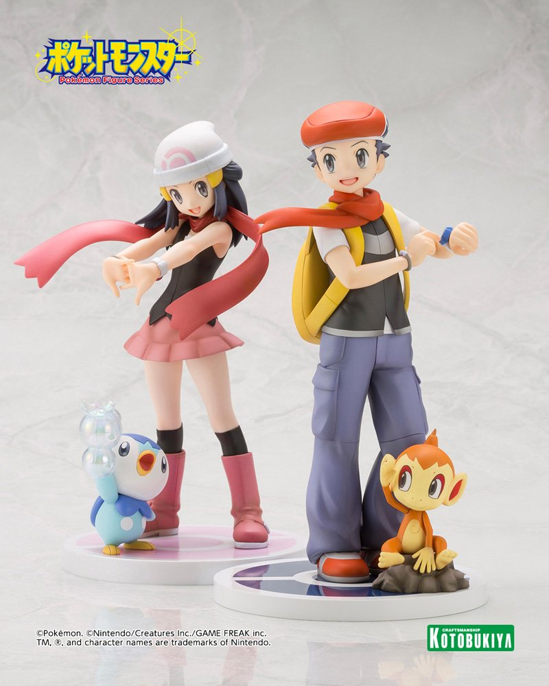 Pokémon Kotobukiya - León & Chimchar